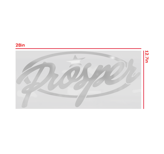 Prosper Star Script Decal
