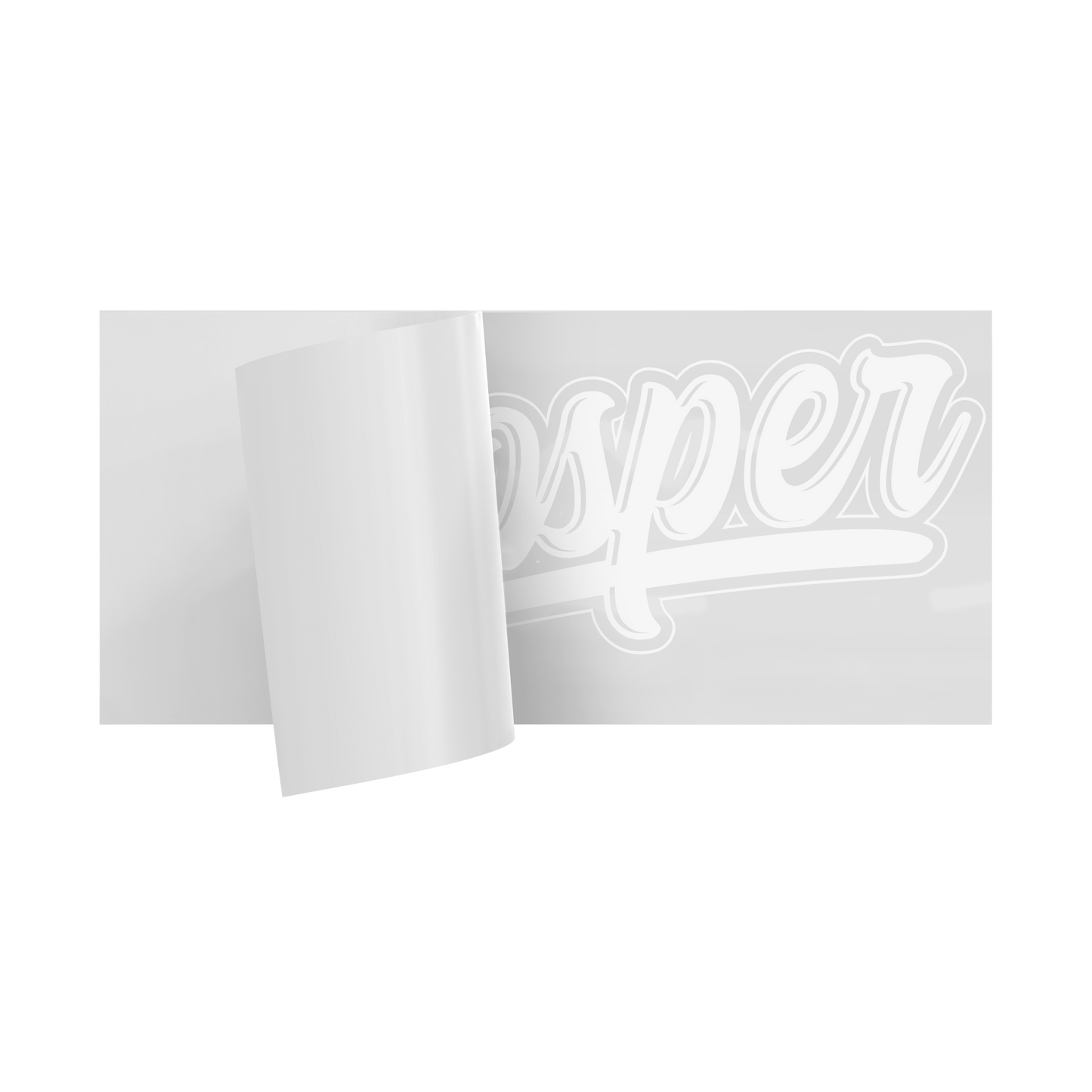 Prosper Bubble Script Decal