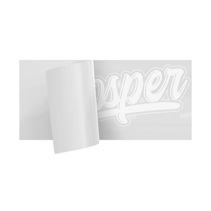 Prosper Bubble Script Decal