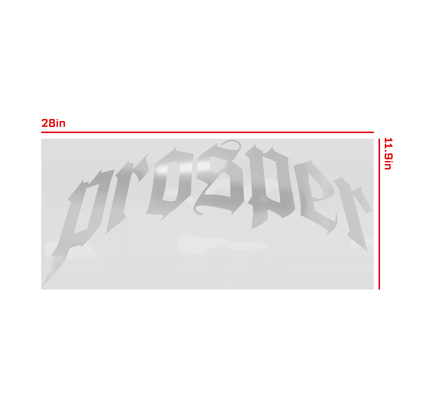 Prosper Slant Classic Decal
