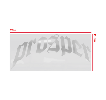 Prosper Slant Classic Decal