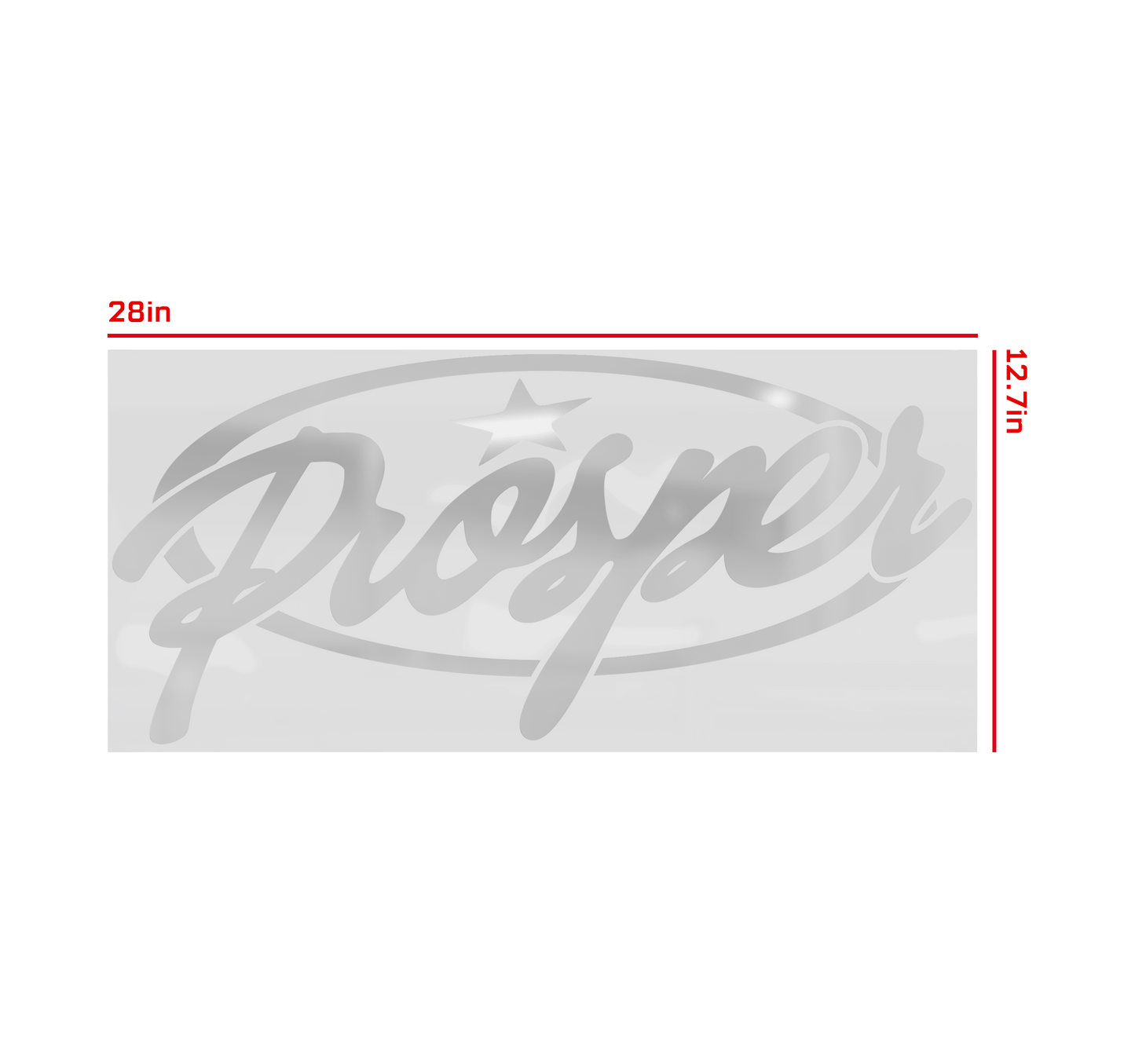 Prosper Star Script Decal