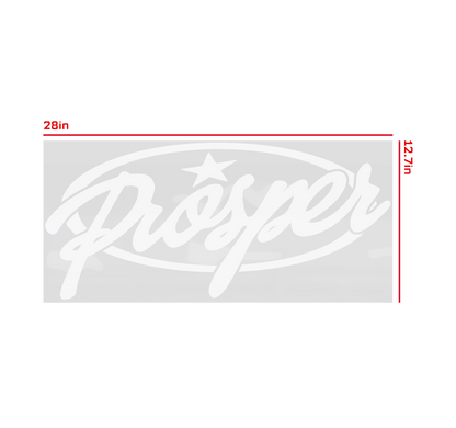 Prosper Star Script Decal