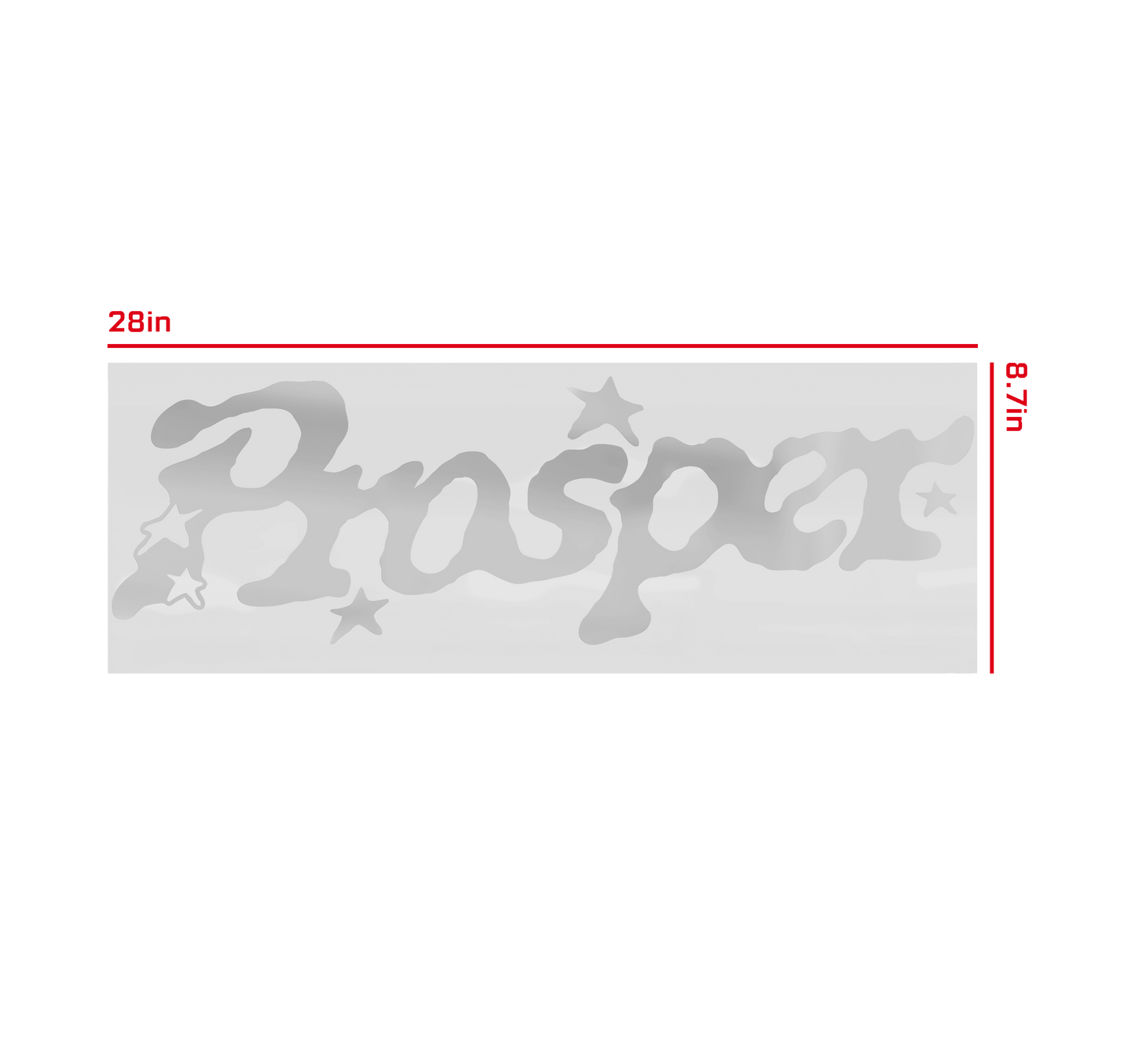Prosper Starry Decal