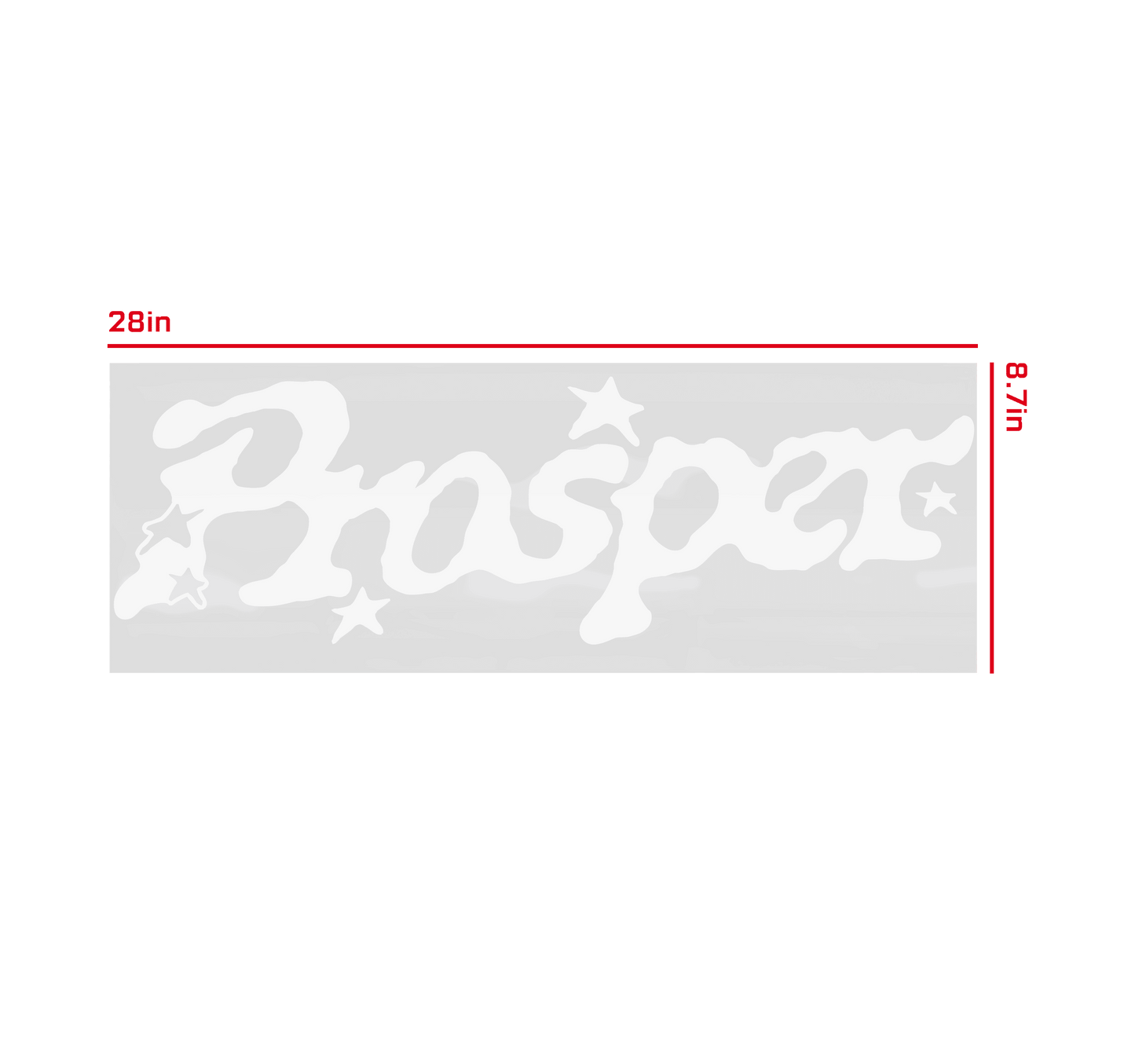 Prosper Starry Decal